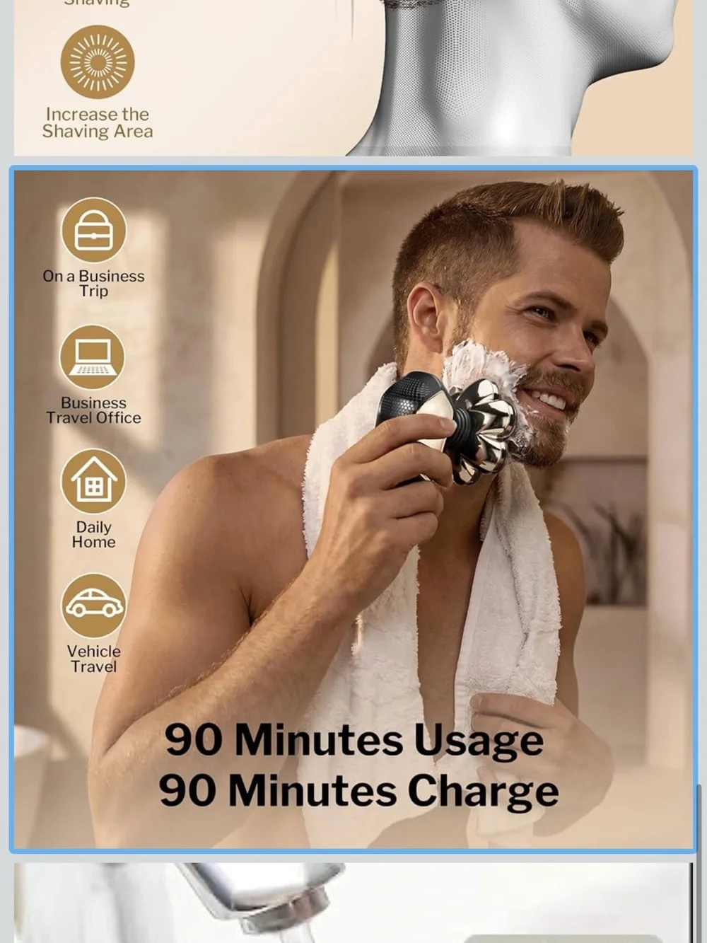 Brand new 5 in 1 Electric Head Shaver